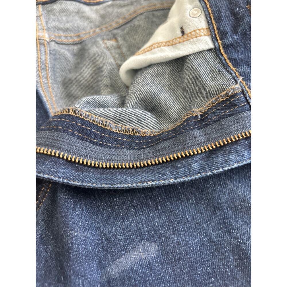NWT LEVI'S 505 REGULAR FIT STRAIGHT NEW MEN'S JEANS SIZE 42X30 - Picture 7 of 11